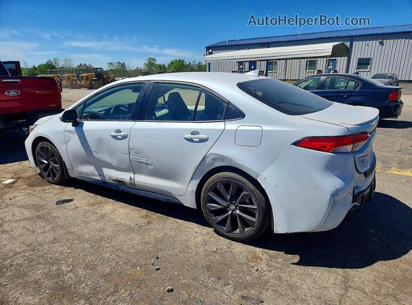 JTDBCMFE4R3036019 2024 TOYOTA COROLLA White Trasero izquierdo