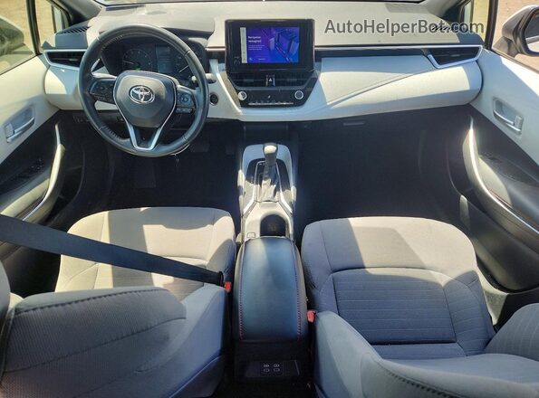 JTDBCMFE4R3036019 2024 TOYOTA COROLLA White Vista del salpicadero
