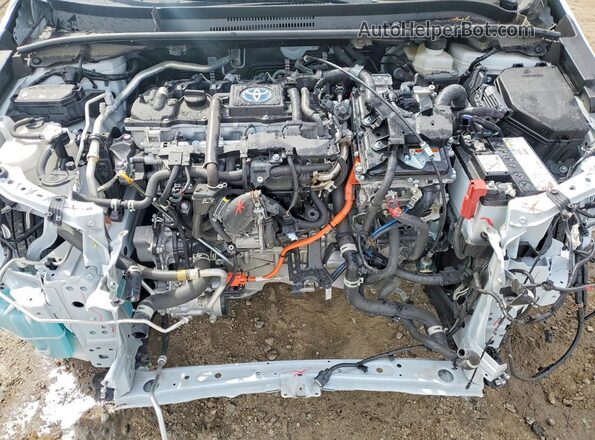 JTDBCMFE4RJ029048 2024 TOYOTA COROLLA White Widok wnętrza z tyłu