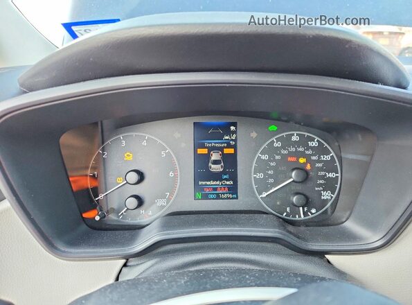 JTDBCMFE4S3084691 2025 TOYOTA COROLLA Blue Вид щитка приладів