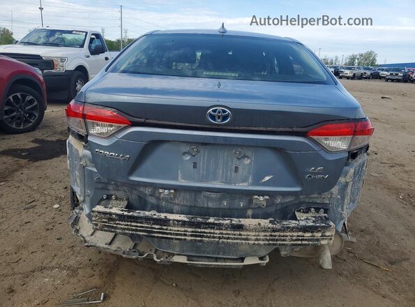 JTDBCMFE4SJ037656 2025 TOYOTA COROLLA Blue Vista trasera