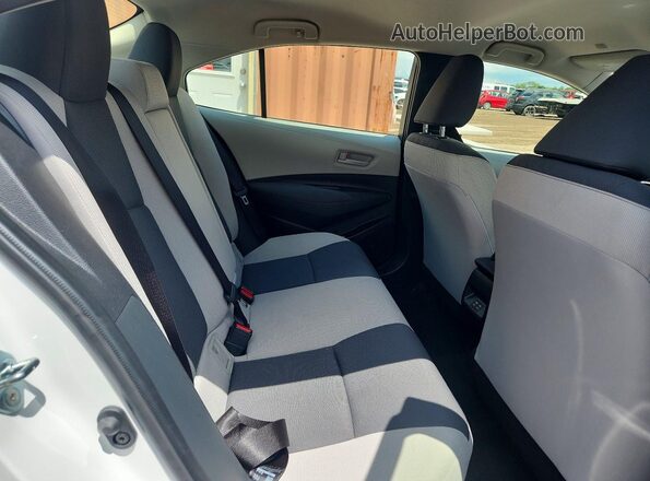 JTDBCMFE4T3122938 2026 TOYOTA COROLLA White Rear seats view