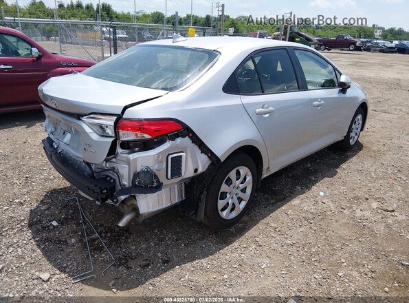 JTDBCMFE4T3137634 2026 TOYOTA COROLLA HYBRID Silver Trasero derecho