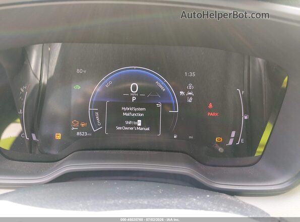 JTDBCMFE4T3137634 2026 TOYOTA COROLLA HYBRID Silver Vista de los asientos traseros