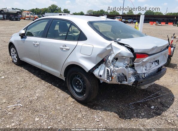 JTDBCMFE4T3137634 2026 TOYOTA COROLLA HYBRID Silver Trasero izquierdo