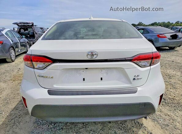JTDBCMFE4T3146897 2026 TOYOTA COROLLA White Вид ззаду