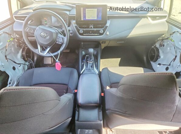 JTDBCMFE5P3003382 2023 TOYOTA COROLLA Белый Вид панели приборов