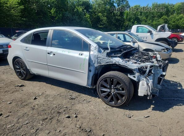 JTDBCMFE5P3003382 2023 TOYOTA COROLLA Белый Передняя правая четверть