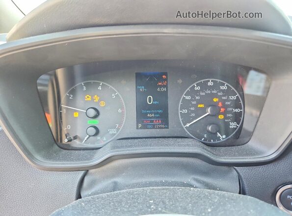 JTDBCMFE5P3003382 2023 TOYOTA COROLLA Белый Вид щитка приборов