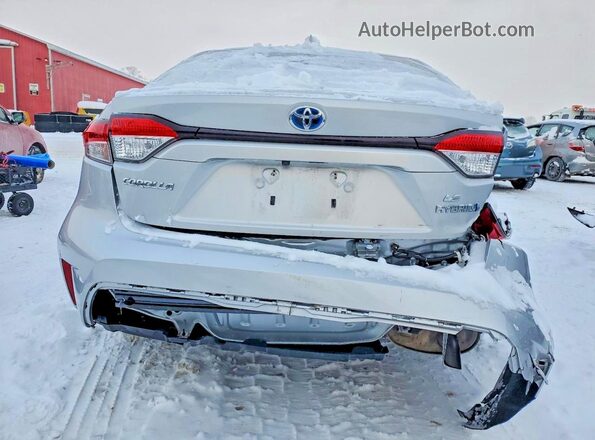 JTDBCMFE5P3018948 2023 TOYOTA COROLLA Silver Вид ззаду