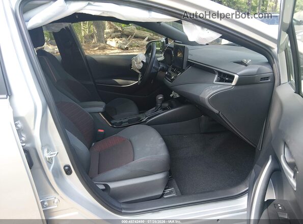 JTDBCMFE5PJ005595 2023 TOYOTA COROLLA Silver წინა სალონის ხედი