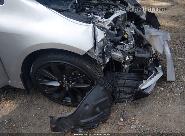 JTDBCMFE5PJ005595 2023 TOYOTA COROLLA Silver წინა ხედი