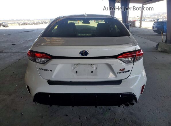 JTDBCMFE5R3030424 2024 TOYOTA COROLLA White Vista trasera
