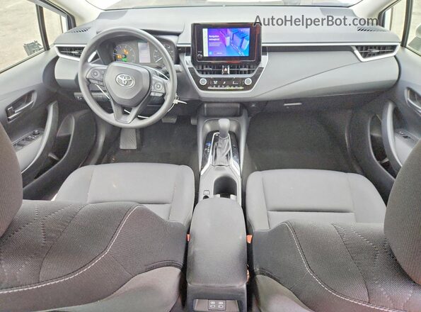 JTDBCMFE5R3053055 2024 TOYOTA COROLLA White Առջևի վահանակի տեսք