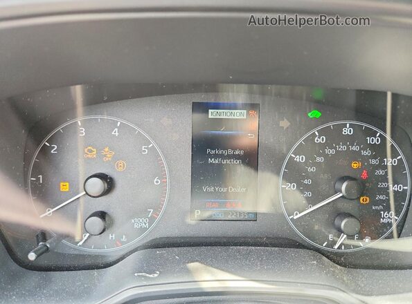 JTDBCMFE5R3067683 2024 TOYOTA COROLLA Blue Instrument cluster view