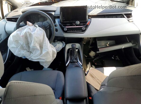 JTDBCMFE5RJ022383 2024 TOYOTA COROLLA White Dashboard view