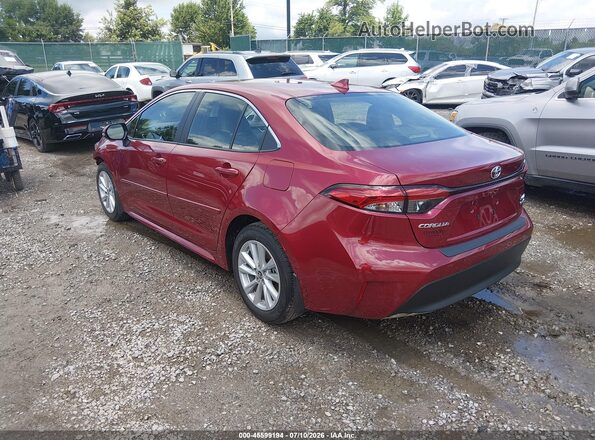 JTDBCMFE5T3145225 2026 TOYOTA COROLLA HYBRID Red უკანა მარცხენა
