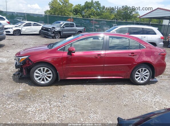 JTDBCMFE5T3145225 2026 TOYOTA COROLLA HYBRID Red სალონის 360-გრადუსიანი ხედი