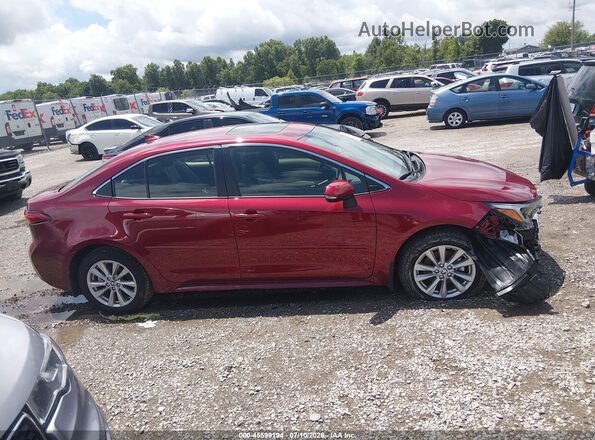 JTDBCMFE5T3145225 2026 TOYOTA COROLLA HYBRID Red უკანა სალონის ხედი