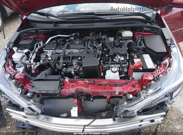 JTDBCMFE5T3145225 2026 TOYOTA COROLLA HYBRID Red უკანა ხედი