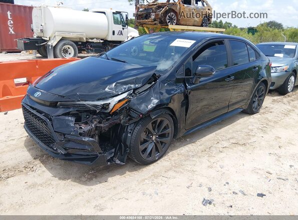 JTDBCMFE6P3006436 2023 TOYOTA COROLLA Black Front left