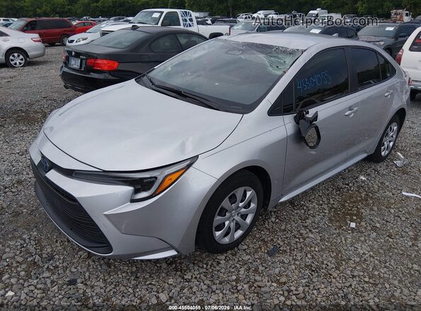 JTDBCMFE6P3009403 2023 TOYOTA COROLLA Silver Front left