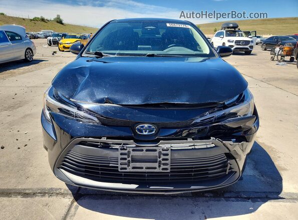 JTDBCMFE6P3010597 2023 TOYOTA COROLLA Black Widok z przodu