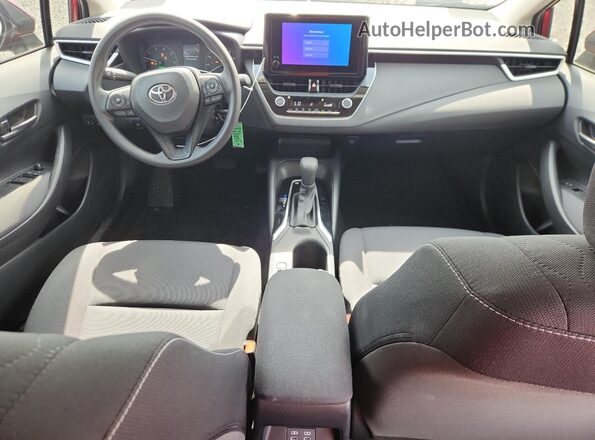 JTDBCMFE6RJ018049 2024 TOYOTA COROLLA White Dashboard view