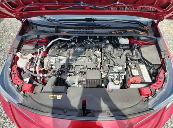 JTDBCMFE6RJ018049 2024 TOYOTA COROLLA White Rear interior view