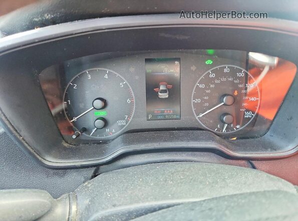 JTDBCMFE6RJ033800 2024 TOYOTA COROLLA White ხელსაწყოთა პანელის ხედი