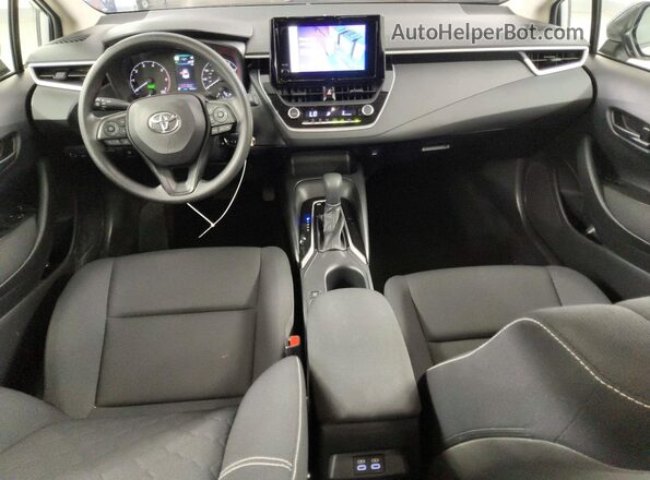 JTDBCMFE6S3072428 2025 TOYOTA COROLLA Silver Вид панелі приладів