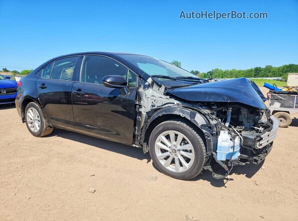 JTDBCMFE6S3080223 2025 TOYOTA COROLLA Black Przód prawy