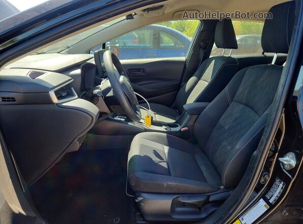 JTDBCMFE6S3080223 2025 TOYOTA COROLLA Black Widok wnętrza z przodu
