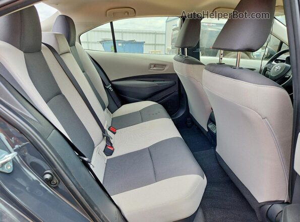 JTDBCMFE6S3093392 2025 TOYOTA COROLLA Black Rear seats view
