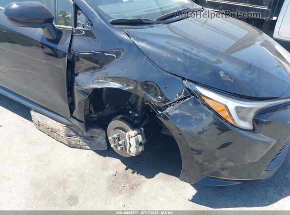 JTDBCMFE6S3098818 2025 TOYOTA COROLLA Black Դիմացի տեսք