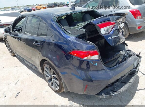 JTDBCMFE6T3137053 2026 TOYOTA COROLLA HYBRID Blue Tył lewy