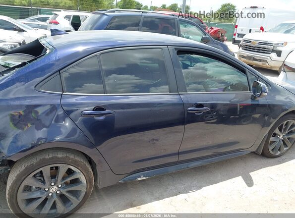 JTDBCMFE6T3137053 2026 TOYOTA COROLLA HYBRID Blue Widok zestawu wskaźników