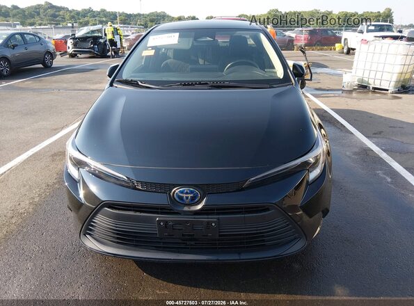 JTDBCMFE7PJ002813 2023 TOYOTA COROLLA Black Вид щитка приладів