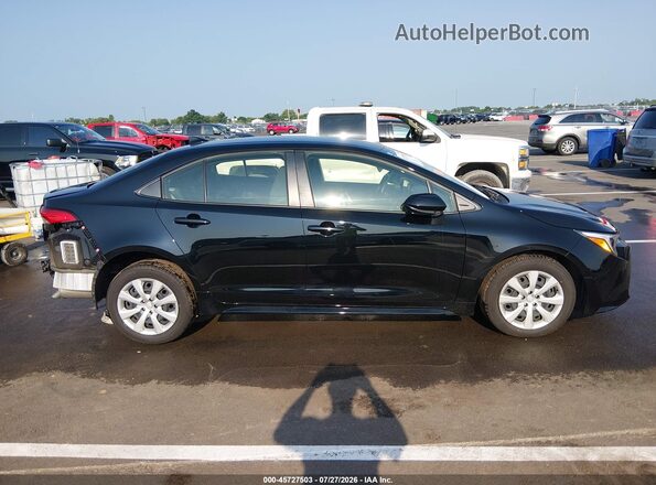 JTDBCMFE7PJ002813 2023 TOYOTA COROLLA Black Вид задньої частини салону