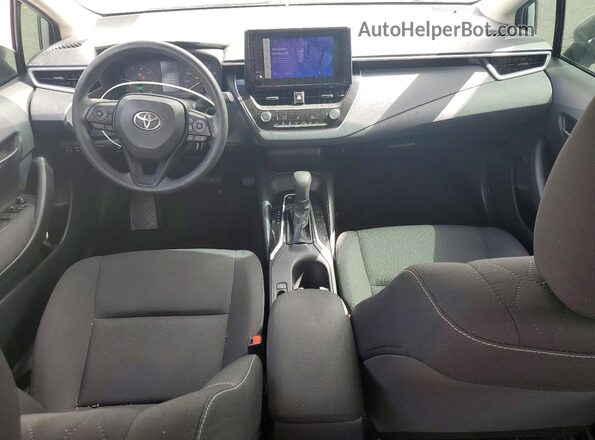 JTDBCMFE7PJ006912 2023 TOYOTA COROLLA Silver Dashboard view