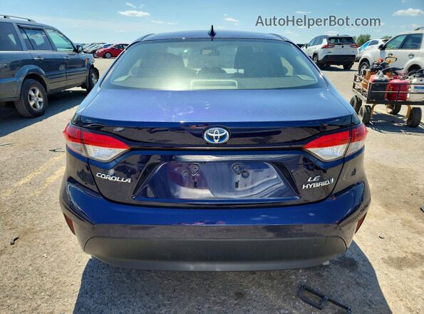 JTDBCMFE7PJ010751 2023 TOYOTA COROLLA Blue Հետևի տեսք