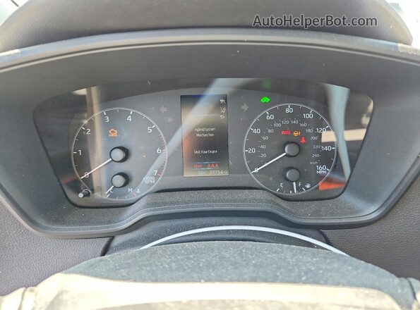 JTDBCMFE7PJ010751 2023 TOYOTA COROLLA Blue Սարքավորումների վահանակի տեսք