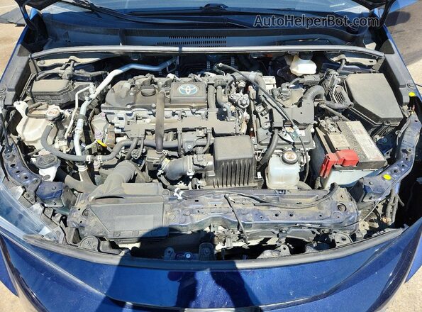 JTDBCMFE7PJ010751 2023 TOYOTA COROLLA Blue Սալոնի հետևի տեսք