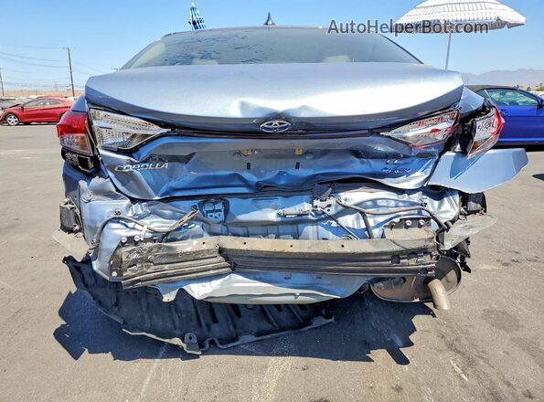JTDBCMFE7SJ040082 2025 TOYOTA COROLLA Blue Widok z tyłu