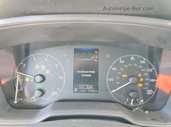 JTDBCMFE7SJ040082 2025 TOYOTA COROLLA Blue Widok zestawu wskaźników
