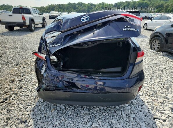 JTDBCMFE8PJ003114 2023 TOYOTA COROLLA Синий Вид сзади
