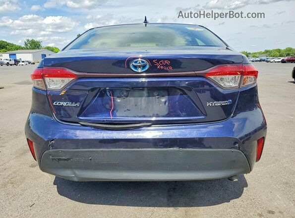 JTDBCMFE8PJ005655 2023 TOYOTA COROLLA Blue Հետևի տեսք
