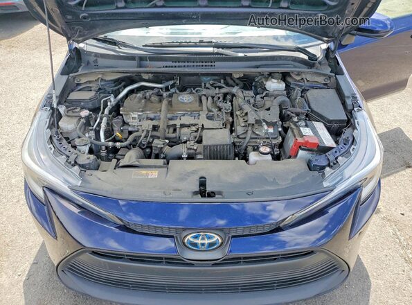 JTDBCMFE8PJ005655 2023 TOYOTA COROLLA Blue Սալոնի հետևի տեսք