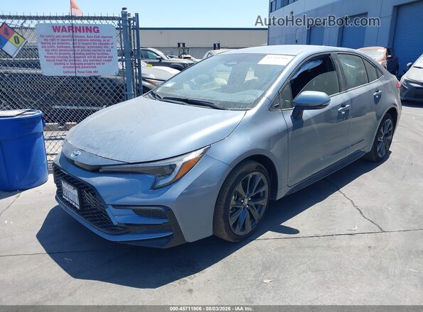 JTDBCMFE8T3127138 2026 TOYOTA COROLLA HYBRID Light Blue Առջևի ձախ երեք քառորդ տեսարան