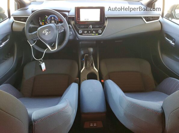JTDBCMFE8T3130721 2026 TOYOTA COROLLA Blue Widok deski rozdzielczej